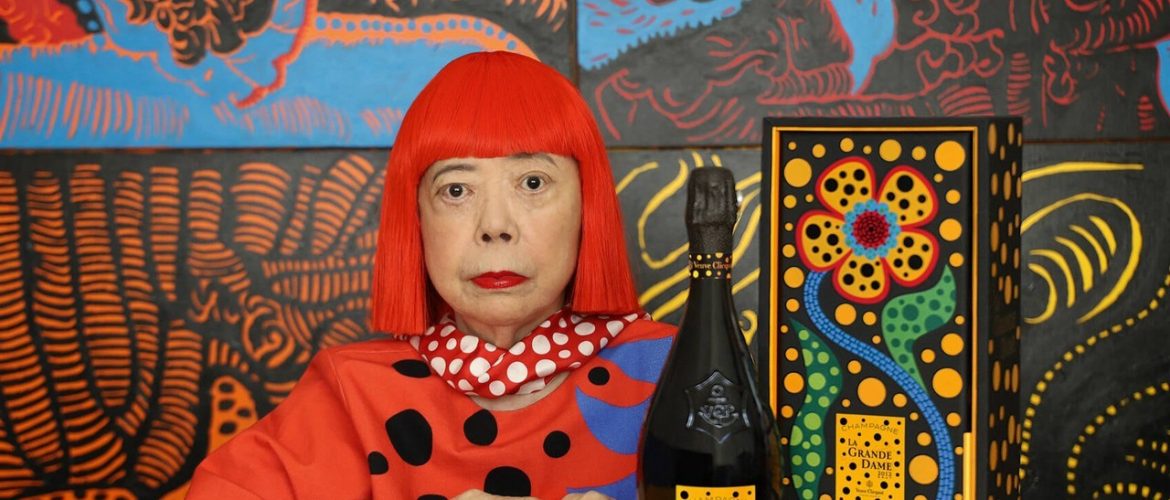 Veuve Clicquot presenta una edición limitada intervenida por Yayoi Kusama (1)