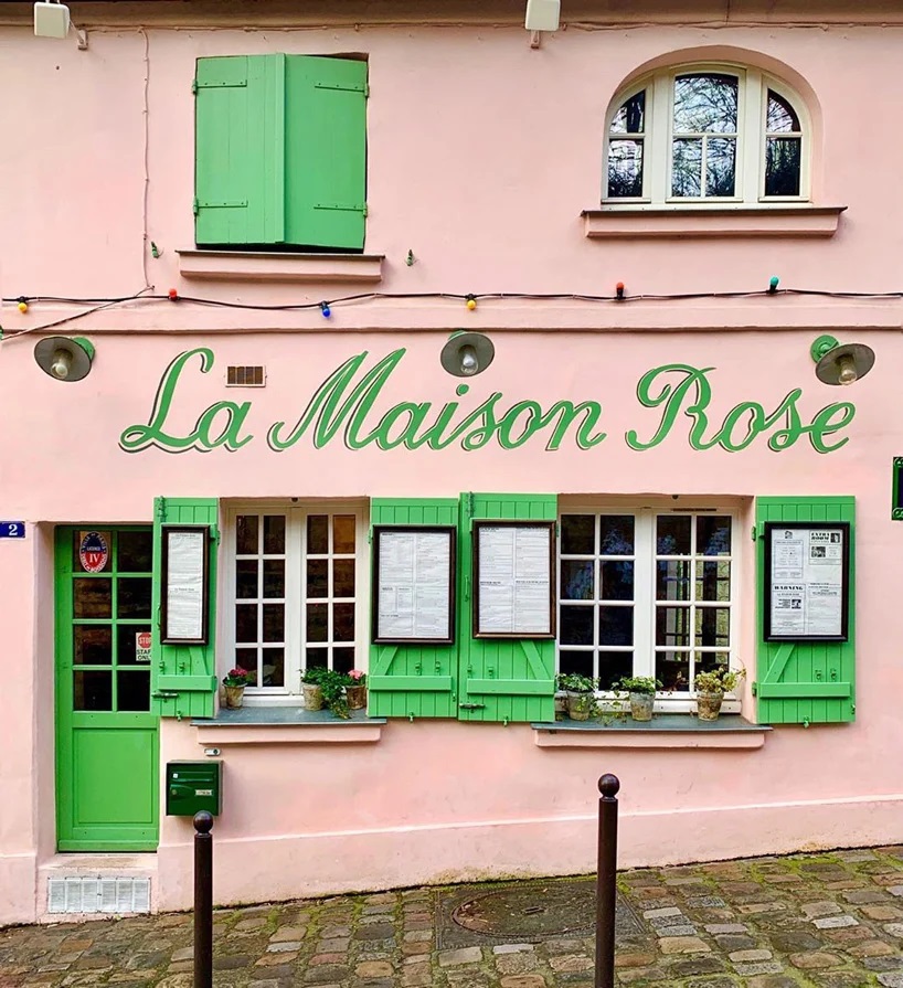 la maison rose, Paris, Francia x Nadia Mayne